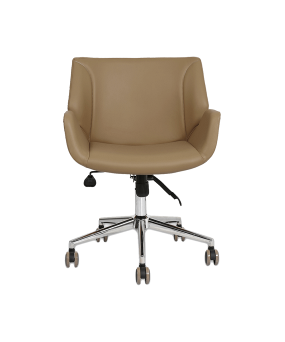 Hunt Mobilya Avor Kahverengi Deri Ofis Çalışma Koltuğu