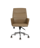 Hunt Mobilya Vaga Kahverengi Deri Ofis Çalışma Koltuğu
