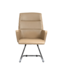 Hunt Mobilya Vaga Krem Deri Ofis Bekleme Koltuğu