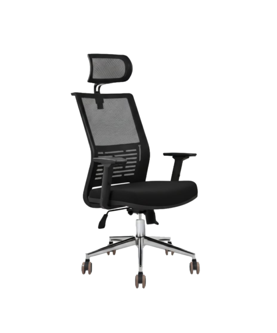 Hunt Mobilya Sinta Siyah Kumaş Ofis Makam Koltuğu