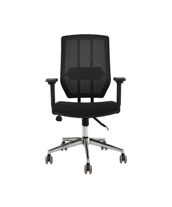 Hunt Mobilya Muna Siyah Kumaş Ofis Çalışma Koltuğu