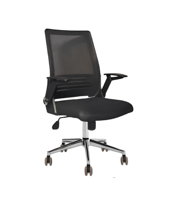 Hunt Mobilya Minha Siyah Fileli Ofis Çalışma Koltuğu